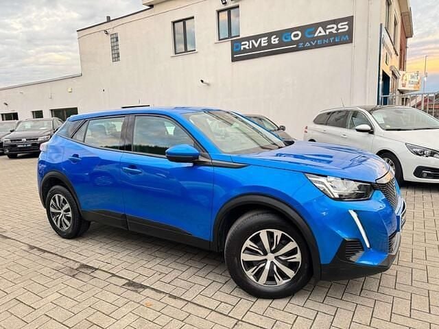 Blauw Gebruikt 2021 Peugeot 2008 SUV | € 14.950 (Super prijs) - Afbeelding 1/4