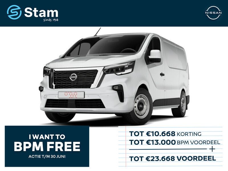 Highland grey (grijs metallic) Nieuw 2024 Nissan Primastar N-Connecta MPV | € 25.582 - Afbeelding 1/4