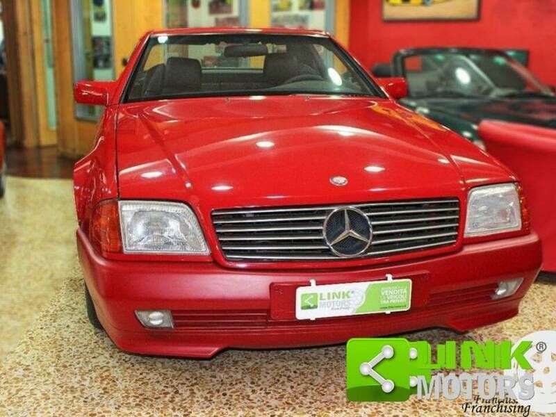 Rood Gebruikt 1989 Mercedes SL300 Cabriolet | € 22.900 - Afbeelding 1/4