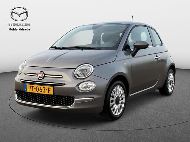 Grijs Occasion 2017 Fiat 500 Lounge Hatchback | € 8.950 (Eerlijke prijs) - Afbeelding 1/3