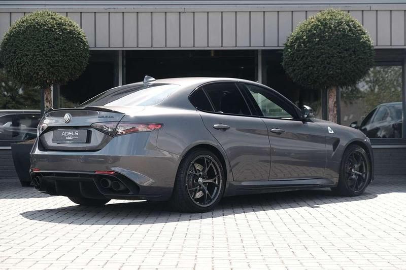 Occasion Alfa Romeo Giulia Quadrifoglio 510 PK (375 kW) 2020 Grijs, metallic lak Sedan