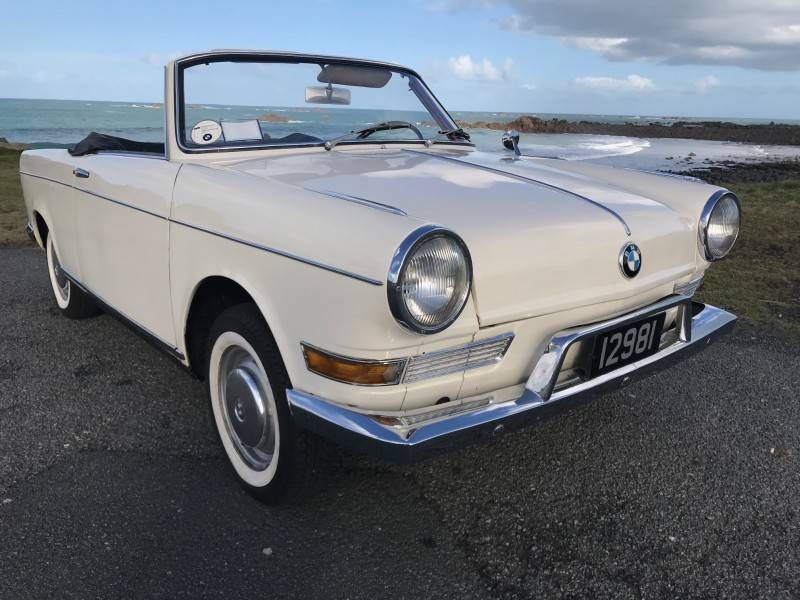 Witwhite Gebruikt 1962 BMW 700 Basis Cabriolet | € 29.253 - Afbeelding 1/4