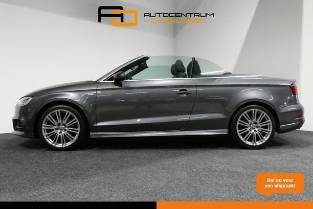 Grijs, metallic lak Gebruikt 2017 Audi A3 Cabriolet S-Line Cabriolet | € 26.900 (Eerlijke prijs) - Afbeelding 1/4