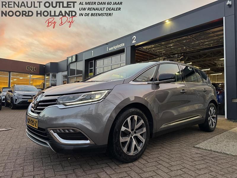 Grijs Occasion 2015 Renault Espace Dynamique MPV | € 11.545 (Eerlijke prijs) - Afbeelding 1/4