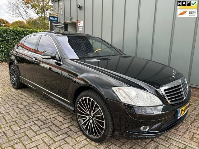 Zwart Gebruikt 2007 Mercedes S500 Prestige Sedan | € 26.000 (Duur) - Afbeelding 1/4