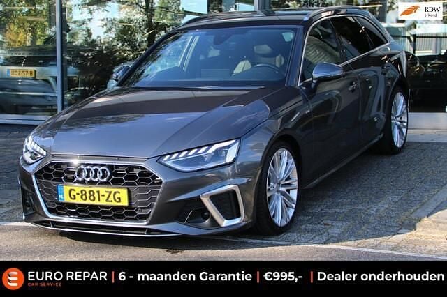 Grijs Gebruikt 2020 Audi A4 S-Line Stationwagen | € 26.795 (Goede deal) - Afbeelding 1/4