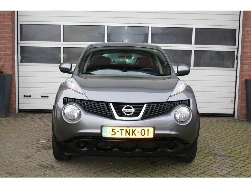 Grijs Occasion 2014 Nissan Juke Visia SUV | € 7.975 (Eerlijke prijs) - Afbeelding 1/4