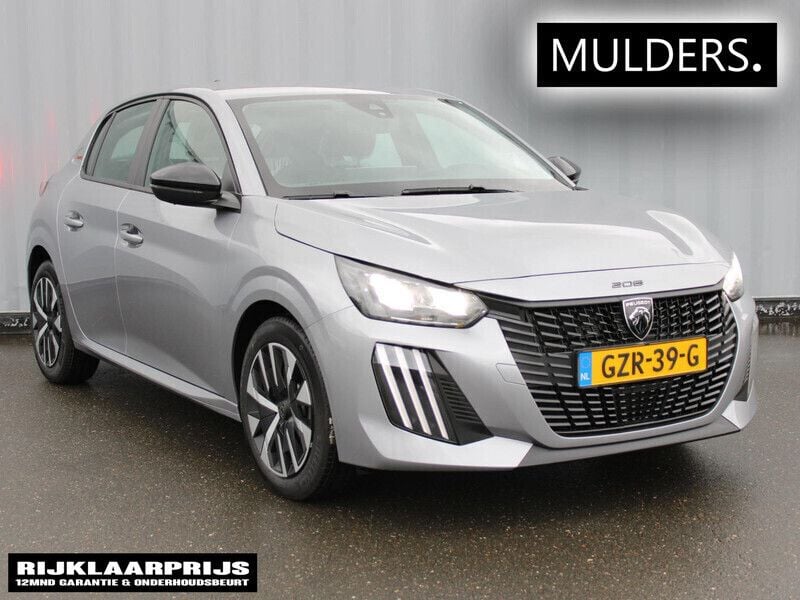 Grijs Nieuw 2025 Peugeot 208 Style Hatchback | € 21.853 (Super prijs) - Afbeelding 1/4