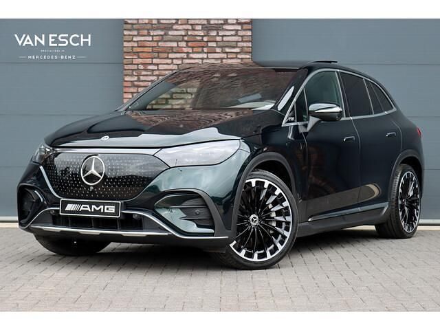 Groen Gebruikt 2024 Mercedes EQE350 AMG line SUV | € 79.500 - Afbeelding 1/4
