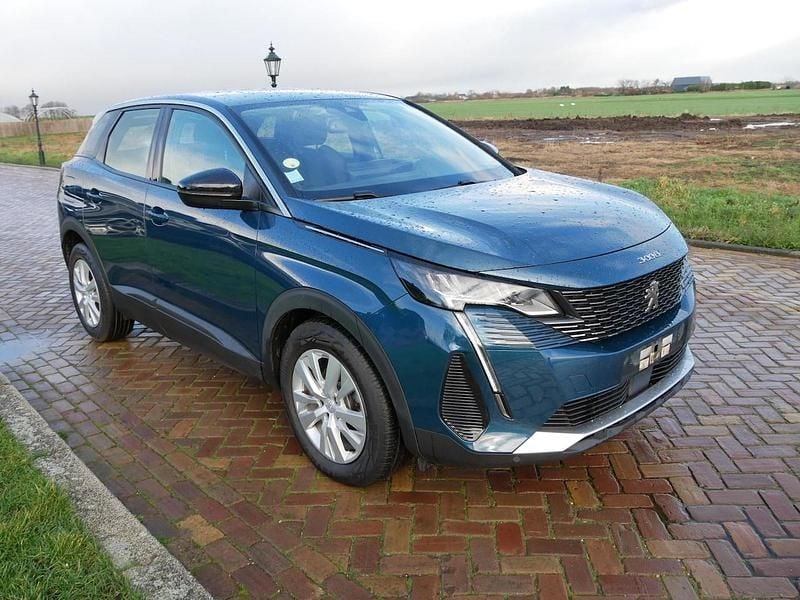 Blauw Gebruikt 2021 Peugeot 3008 Business-Line SUV | € 15.125 (Super prijs) - Afbeelding 1/4