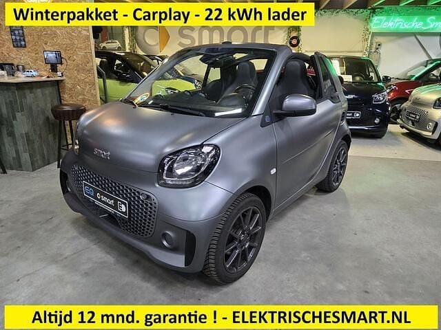 Occasion Smart ForTwo Electric Drive 60 kW (82 PK) 2020 Grijs (metallic) Cabriolet