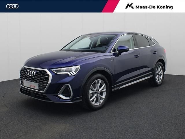 Blauw Gebruikt 2024 Audi Q3 Sportback S-Line SUV | € 51.880 (Eerlijke prijs) - Afbeelding 1/4