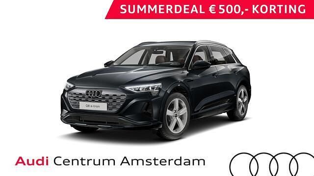 Grijs, metallic lak Gebruikt 2024 Audi Q8 e-tron Advanced SUV | € 64.849 (Duur) - Afbeelding 1/4