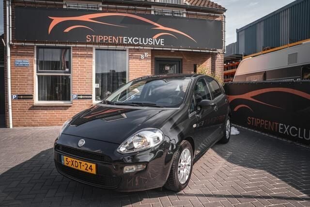 Zwart Gebruikt 2014 Fiat Grande Punto Hatchback | € 4.499 - Afbeelding 1/4