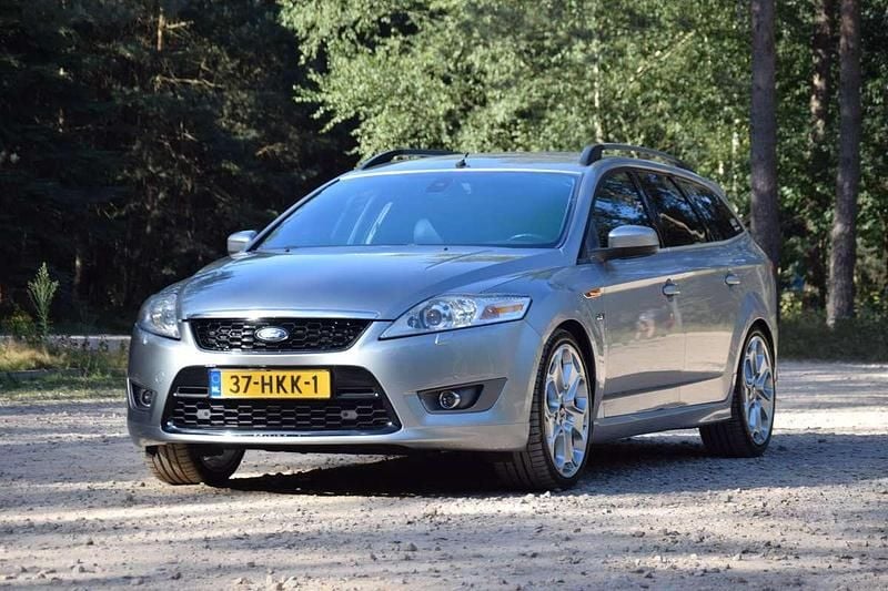 Grijs Gebruikt 2009 Ford Mondeo Titanium Stationwagen | € 6.750 - Afbeelding 1/4