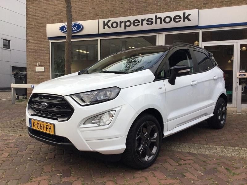 Wit Gebruikt 2019 Ford Ecosport ST-Line SUV | € 15.950 (Eerlijke prijs) - Afbeelding 1/4