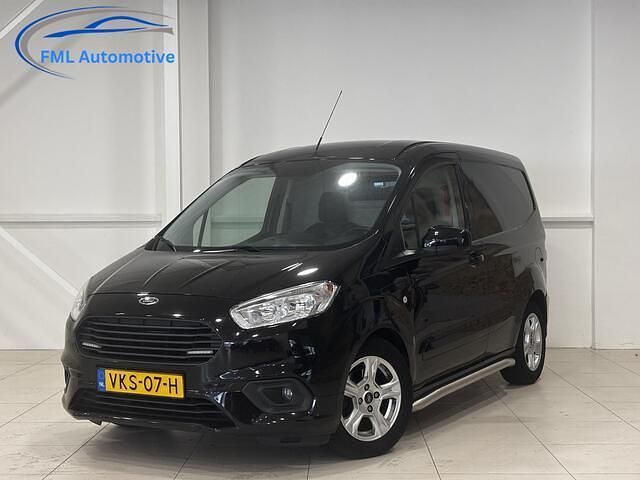 Zwart Gebruikt 2021 Ford Transit Limited Van | € 9.940 (Super prijs) - Afbeelding 1/4