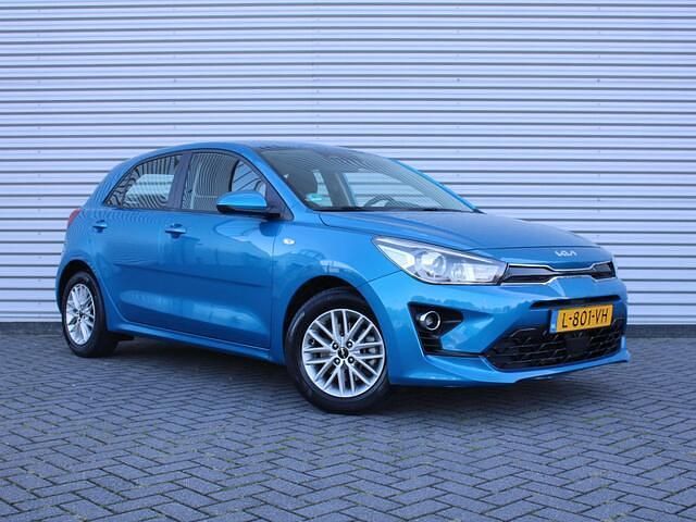 Occasion Kia Rio 101 PK (74 kW) 2021 Blauw Hatchback