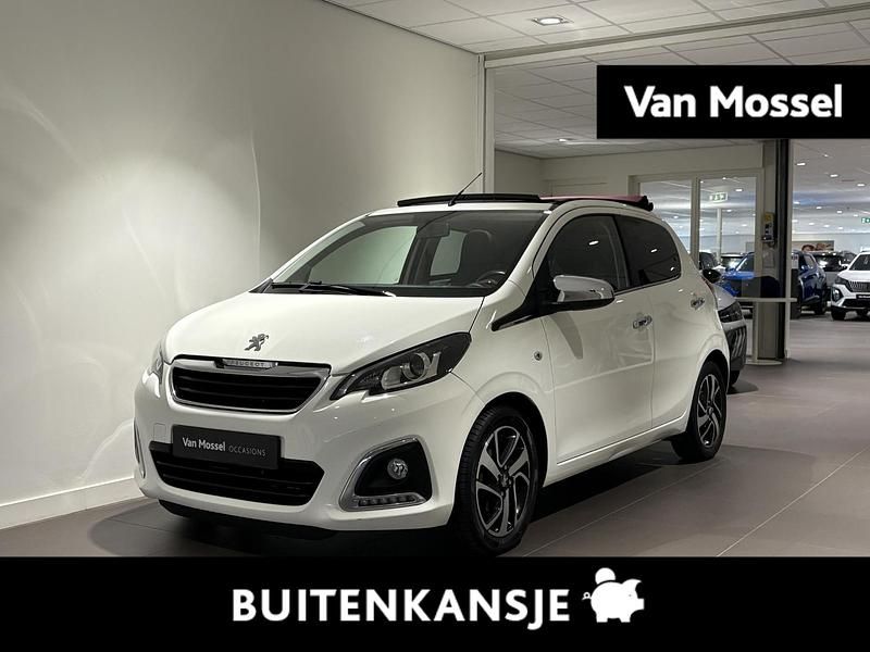 Wit Gebruikt 2017 Peugeot 108 Allure Hatchback | € 9.440 (Iets duurder) - Afbeelding 1/3