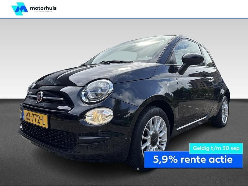 Zwart Gebruikt 2018 Fiat 500 Pop Star Hatchback | € 10.940 (Goede deal) - Afbeelding 1/4
