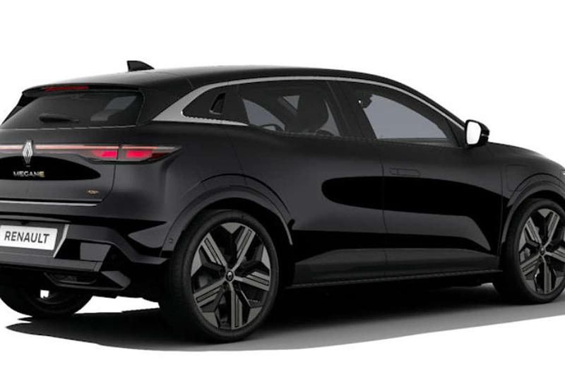 Nieuw Renault Megane E-Tech Iconic 160 kW (218 PK) 2025 Zwart Hatchback