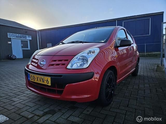Rood Gebruikt 2012 Nissan Pixo Visia Hatchback | € 1.499 (Eerlijke prijs) - Afbeelding 1/4