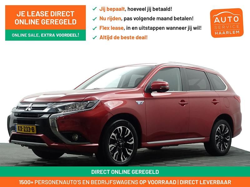 Rood metallic Gebruikt 2016 Mitsubishi Outlander P-HEV Edition SUV | € 15.900 (Duur) - Afbeelding 1/4