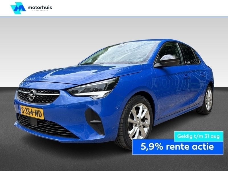 Blauw Gebruikt 2023 Opel Corsa Elegance Hatchback | € 17.890 (Eerlijke prijs) - Afbeelding 1/4