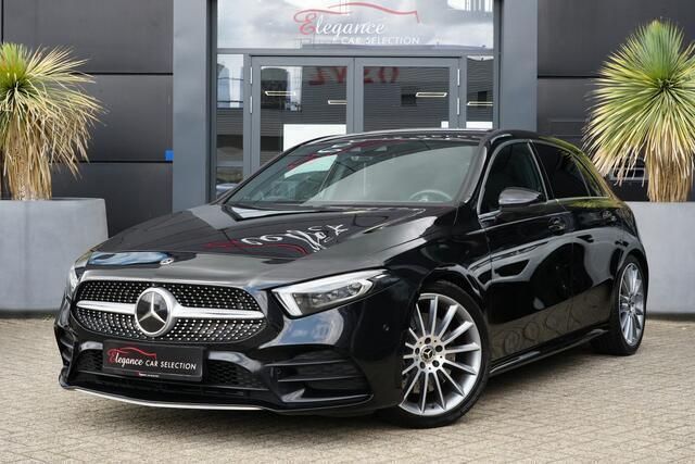 Zwart Gebruikt 2019 Mercedes A250 Premium Plus Hatchback | € 23.950 (Super prijs) - Afbeelding 1/4