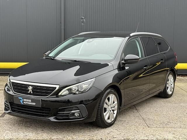 Occasion Peugeot 308 SW Premium 110 PK (80 kW) 2018 Zwart Stationwagen