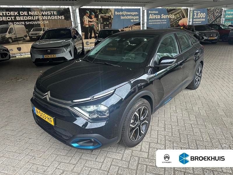 Zwart Gebruikt 2022 Citroën e-C4 Feel SUV | € 17.895 (Goede deal) - Afbeelding 1/4