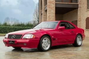 Roodimperial rot Gebruikt 1994 Mercedes SL600 Cabriolet | € 55.000 - Afbeelding 1/4