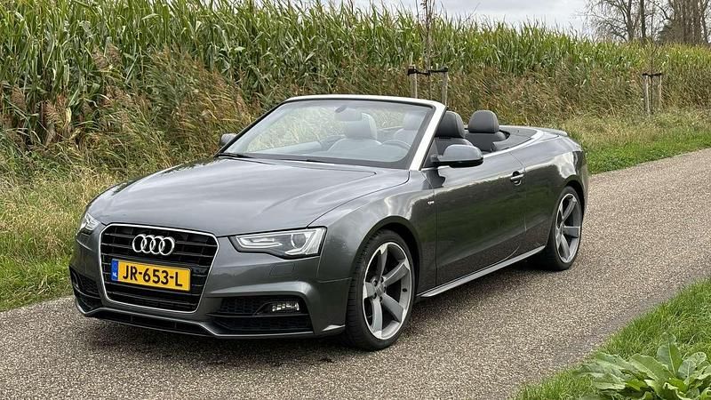 Occasion Audi A5 Cabriolet S-Line 177 PK (130 kW) 2016 Grijs Cabriolet