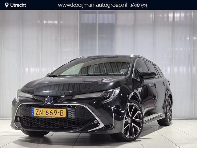 Zwart Gebruikt 2019 Toyota Corolla Executive Stationwagen | € 24.200 (Eerlijke prijs) - Afbeelding 1/4