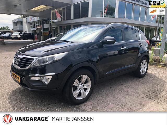 Zwart Gebruikt 2013 Kia Sportage Plus SUV | € 9.450 (Eerlijke prijs) - Afbeelding 1/4
