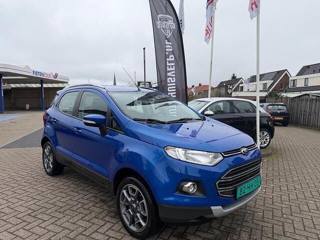 Occasion Ford Ecosport Titanium 125 PK (91 kW) 2015 Blauw (metallic) SUV