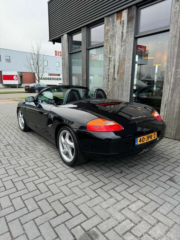Zwart Gebruikt 2001 Porsche Boxster S Cabriolet | € 15.995 - Afbeelding 1/4