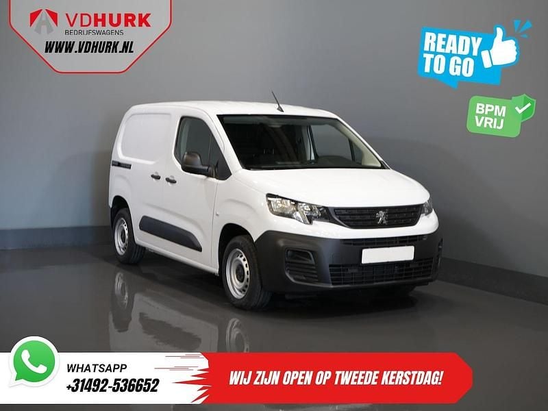 Wit Gebruikt 2024 Peugeot Partner MPV | € 17.944 (Eerlijke prijs) - Afbeelding 1/4