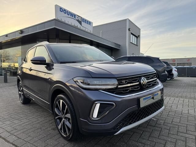 Grijs Gebruikt 2024 VW T-Cross R-line SUV | € 32.750 (Eerlijke prijs) - Afbeelding 1/4
