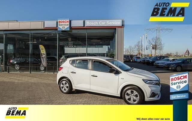 Wit Occasion 2021 Dacia Sandero Essentiel Hatchback | € 12.950 (Goede deal) - Afbeelding 1/4