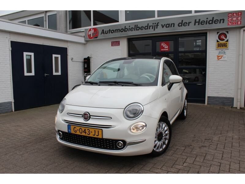 Wit, metallic lak Gebruikt 2019 Fiat 500 Lounge Hatchback | € 10.750 (Eerlijke prijs) - Afbeelding 1/4