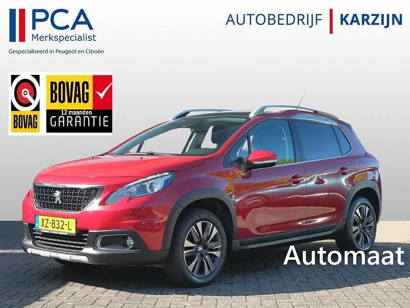 Rood Occasion 2017 Peugeot 2008 Allure SUV | € 11.750 (Eerlijke prijs) - Afbeelding 1/4