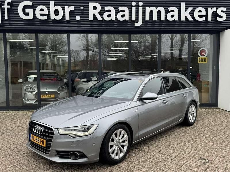 Grijs Occasion 2013 Audi A6 Proline Stationwagen | € 6.900 (Eerlijke prijs) - Afbeelding 1/4