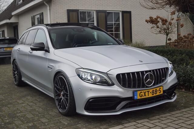 Grijs Gebruikt 2020 Mercedes C63S AMG AMG Stationwagen | € 67.950 - Afbeelding 1/4