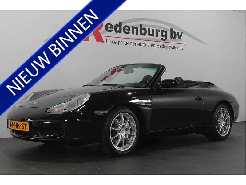 Zwart Gebruikt 2001 Porsche 911 Carrera Cabriolet Cabriolet | € 23.945 (Eerlijke prijs) - Afbeelding 1/4
