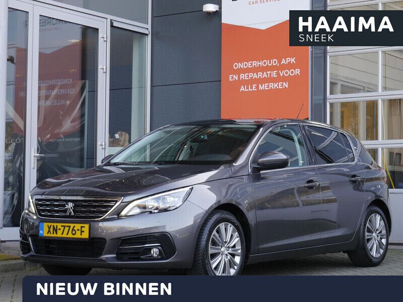 Zwart Gebruikt 2017 Peugeot 308 Premium Hatchback | € 12.950 (Iets duurder) - Afbeelding 1/4