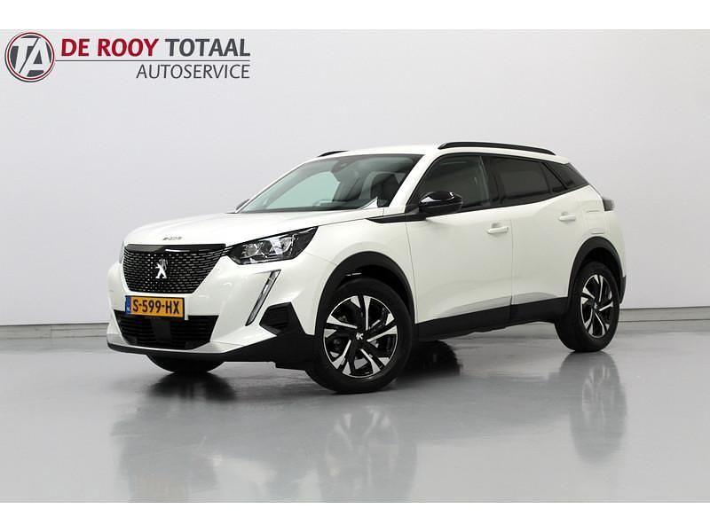 Wit Gebruikt 2022 Peugeot 2008 Allure SUV | € 15.990 (Super prijs) - Afbeelding 1/4