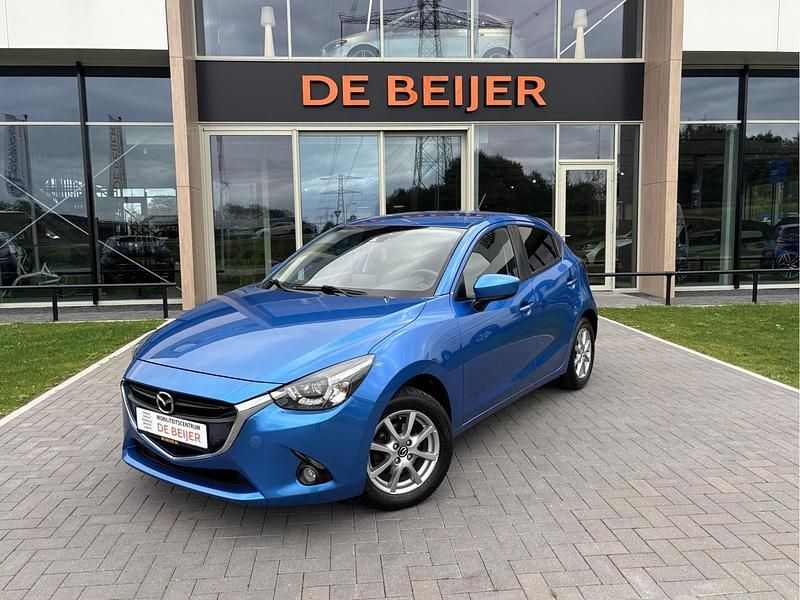 Blauw Gebruikt 2016 Mazda 2 Hatchback | € 10.950 (Eerlijke prijs) - Afbeelding 1/4