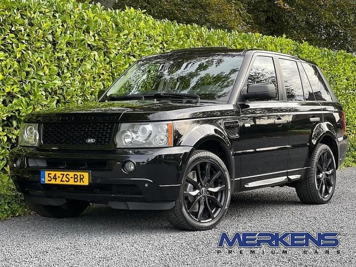 Zwart (metallic) Occasion 2005 Land Rover Range Rover Sport SUV | € 15.000 (Eerlijke prijs) - Afbeelding 1/4