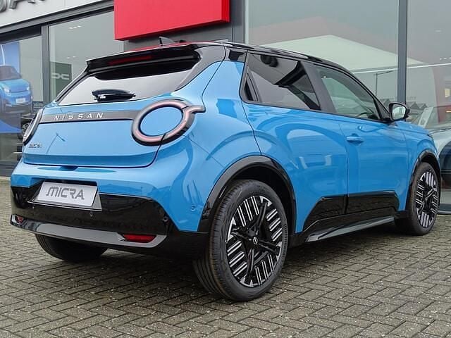 Nieuw Nissan Micra Advance 110 kW (150 PK) 2026 Authentic blue (metallic) + black roof yzf Hatchback